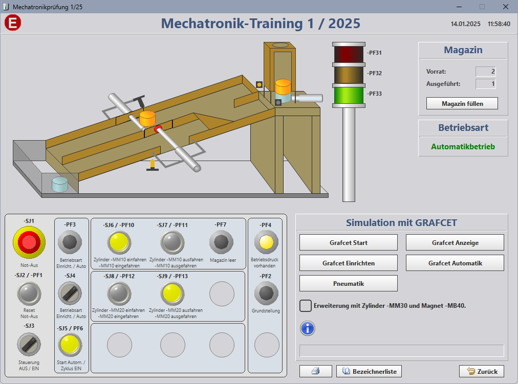 Mechatronik Training